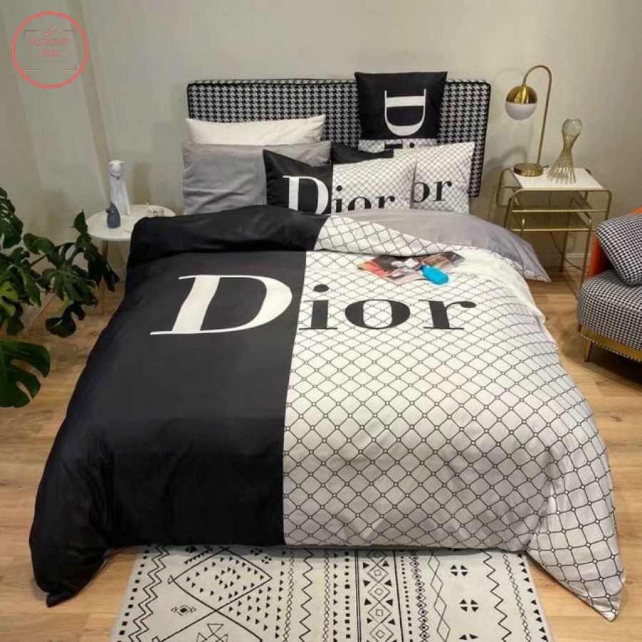 Luxury Christian Dior Brand Duvet Cover Bedroom Bedding Sets