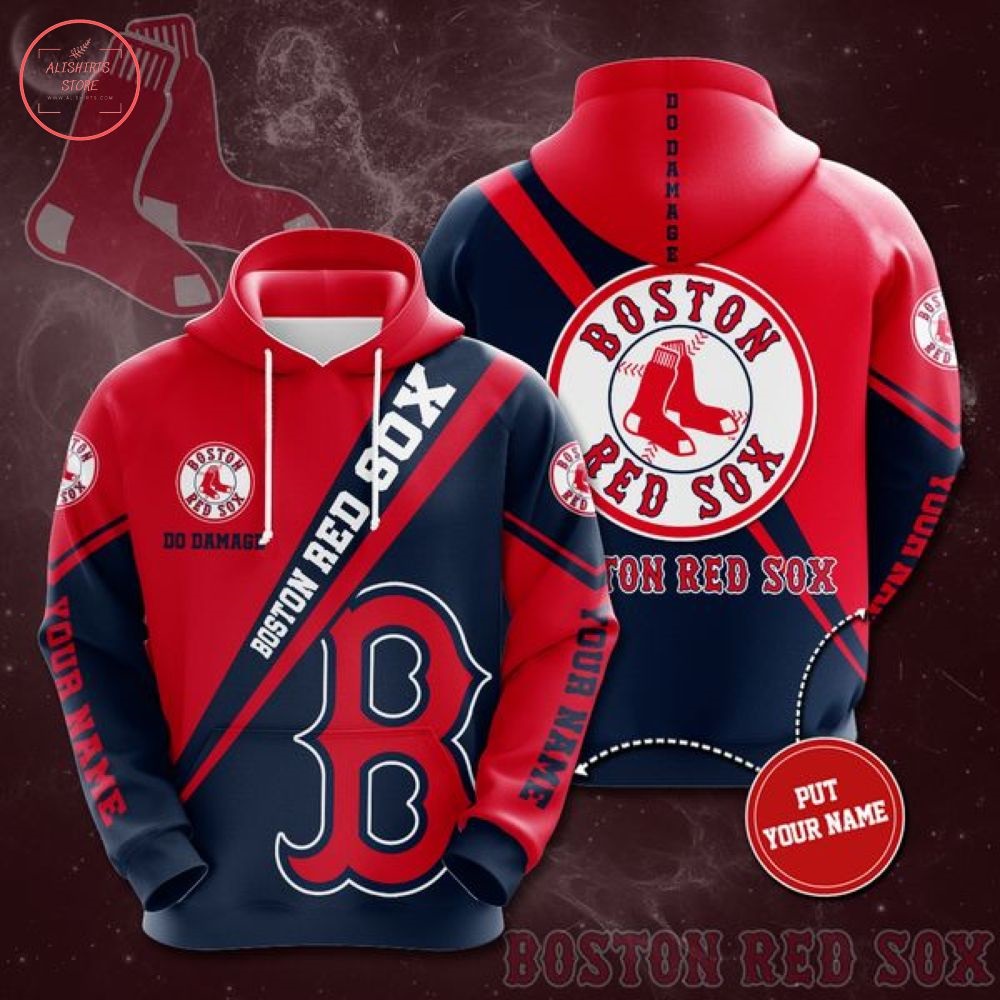 MLB Boston Red Sox Personalized Hoodie