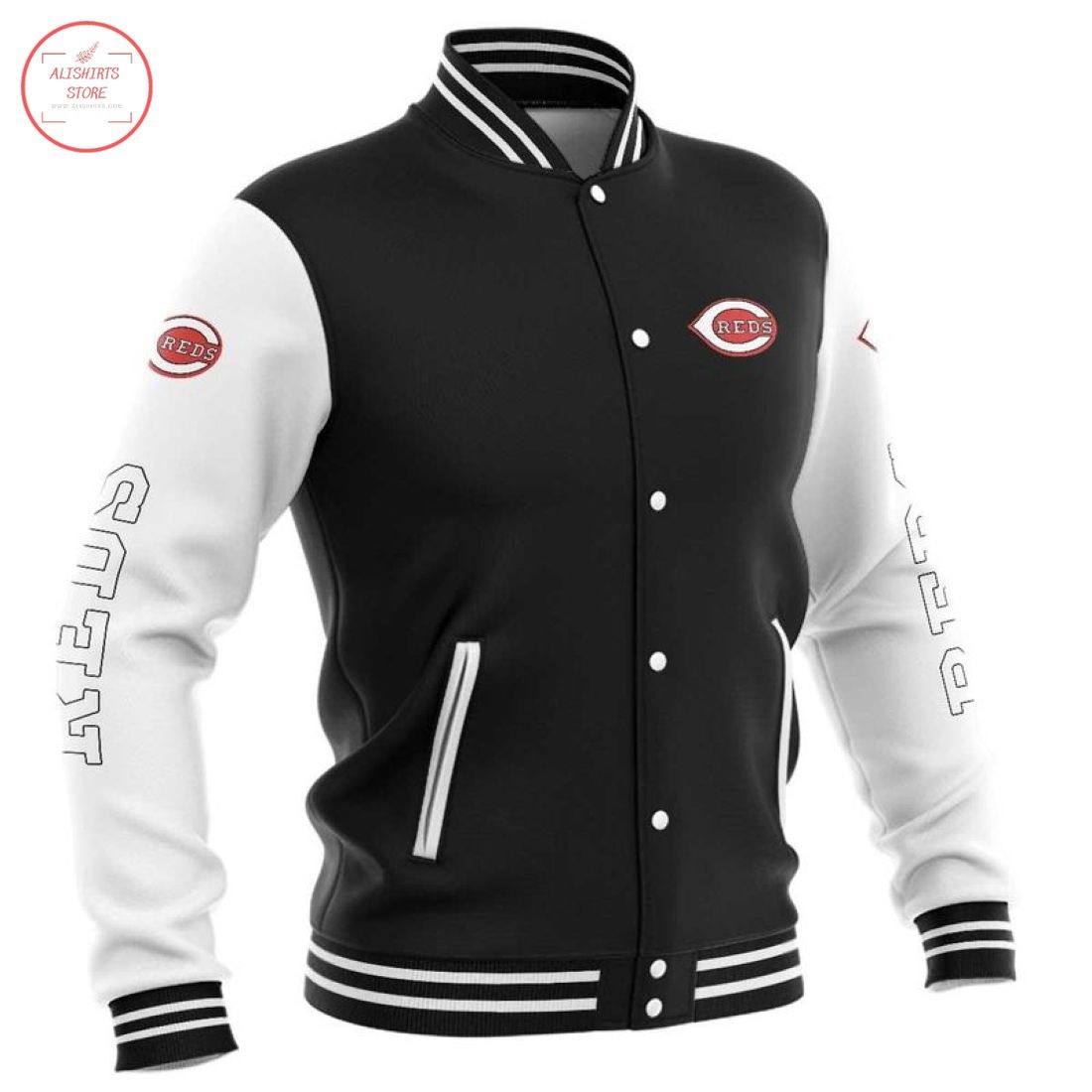 MLB Cincinnati Reds Baseball Jacket