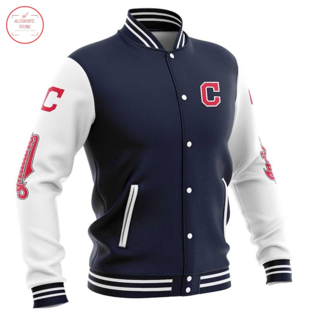 MLB Cleveland Indians Baseball Jacket