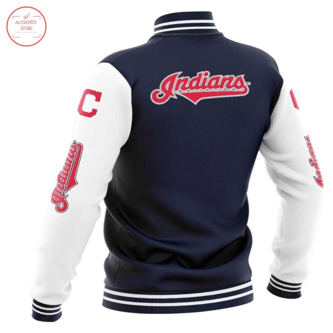 MLB Cleveland Indians Baseball Jacket