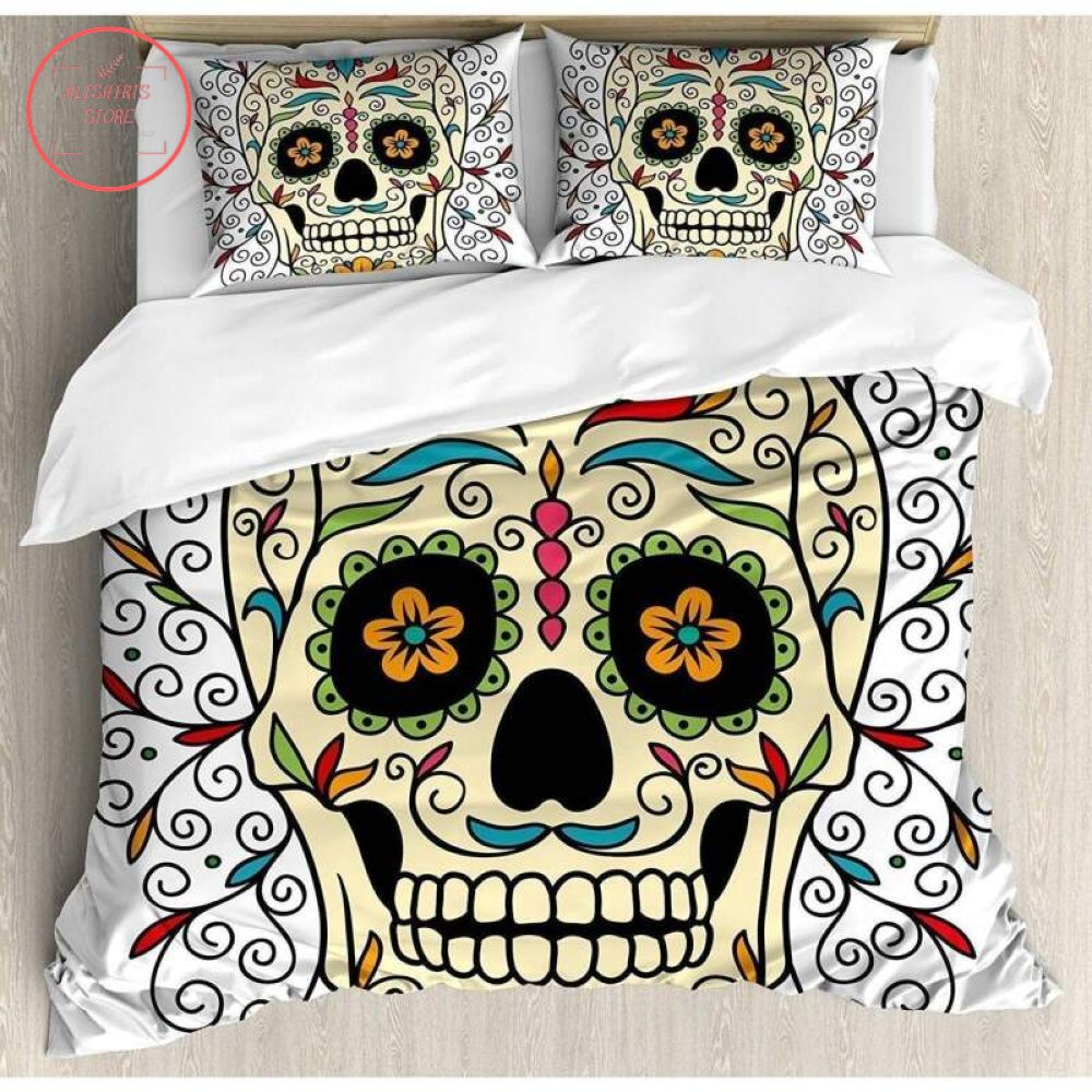 Macabre Dead Skull Bedding Set