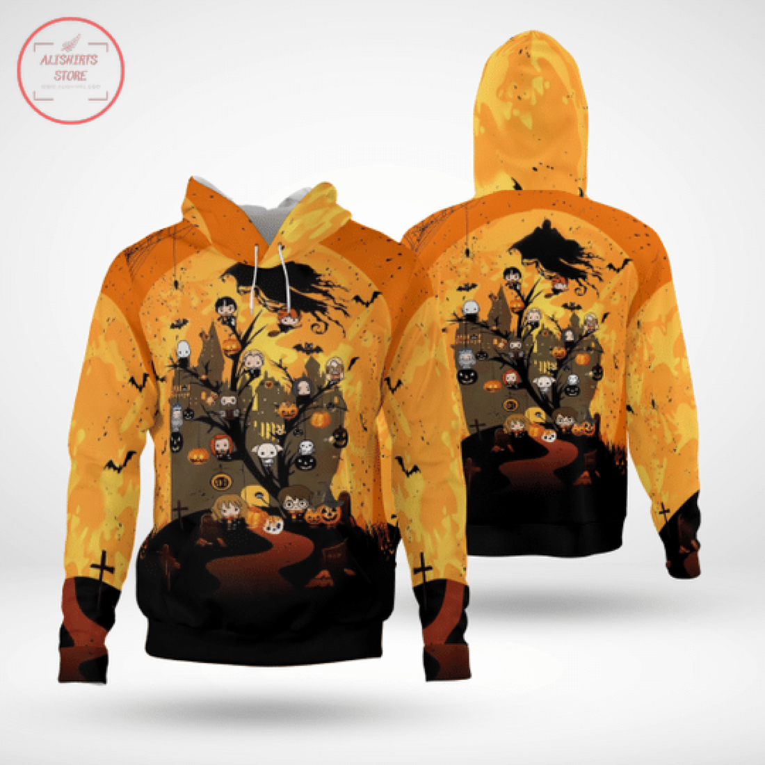 Magic Halloween Hoodie 3D