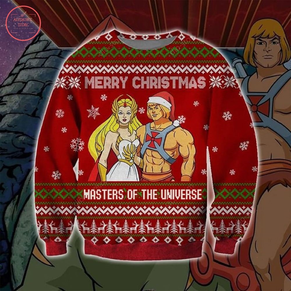 Masters Of Universe Merry Christmas Ugly Sweater