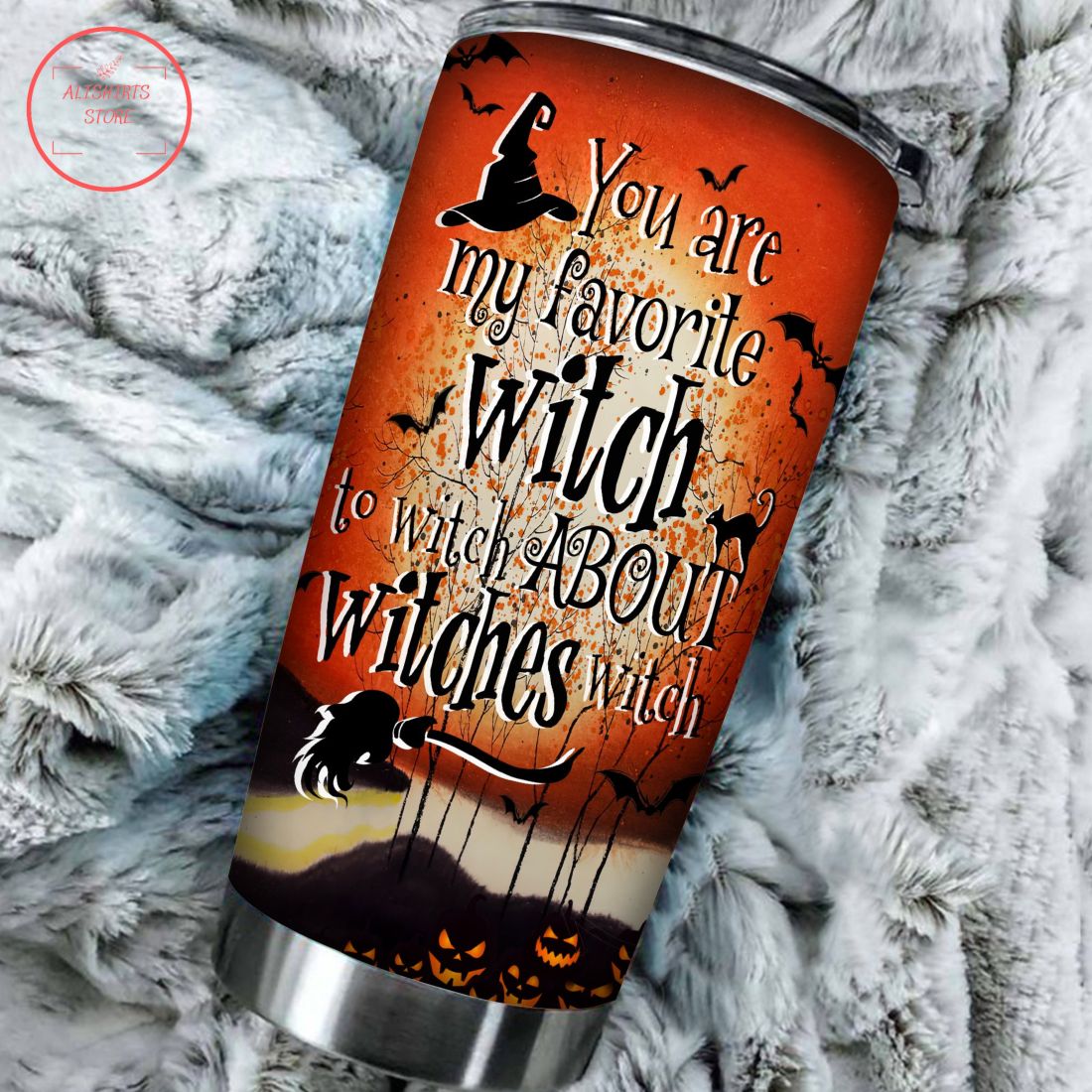 My favorite witch to witch Personalized Halloween Tumbler
