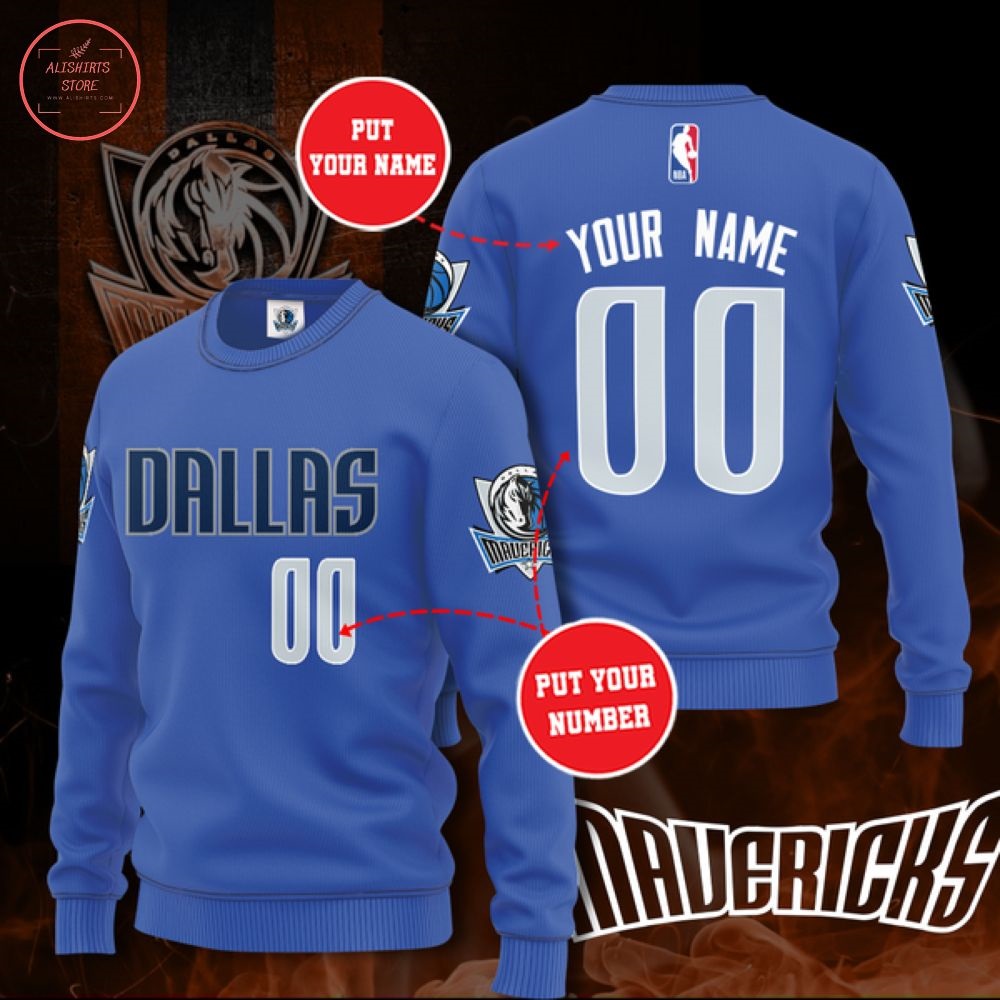 NBA Dallas Mavericks Personalized Sweater