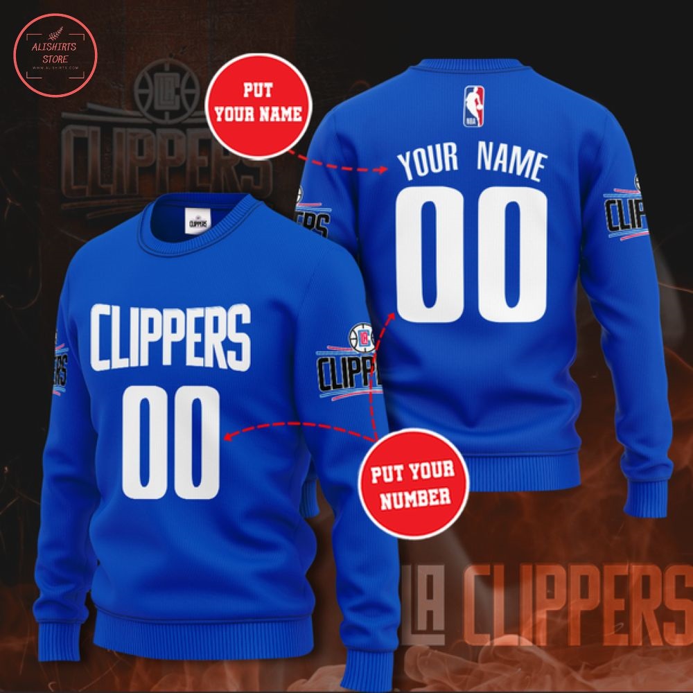 NBA Los Angeles Clippers Personalized Sweater