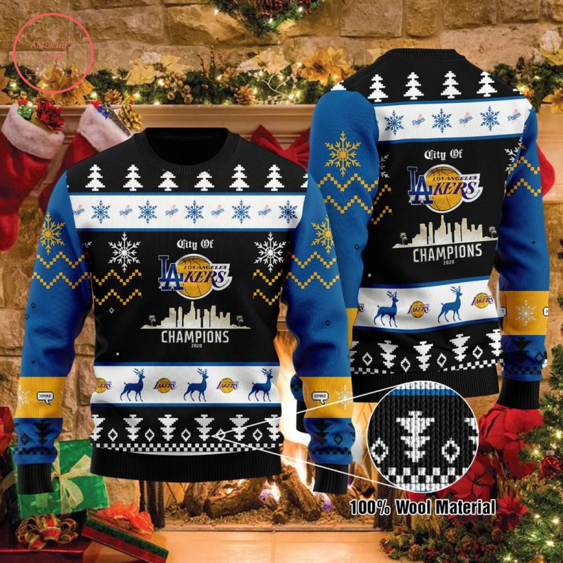 NBA Los Angeles Lakers Christmas Sweater