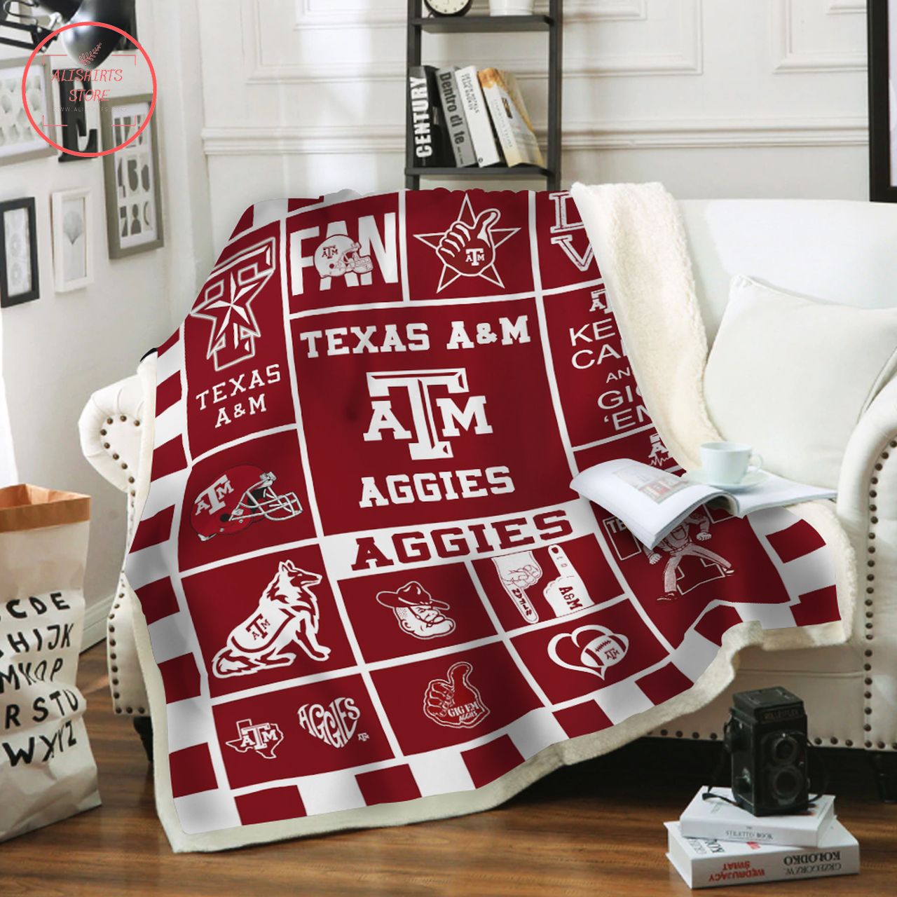 NCAA 7 Texas AM Aggies Bedding Set