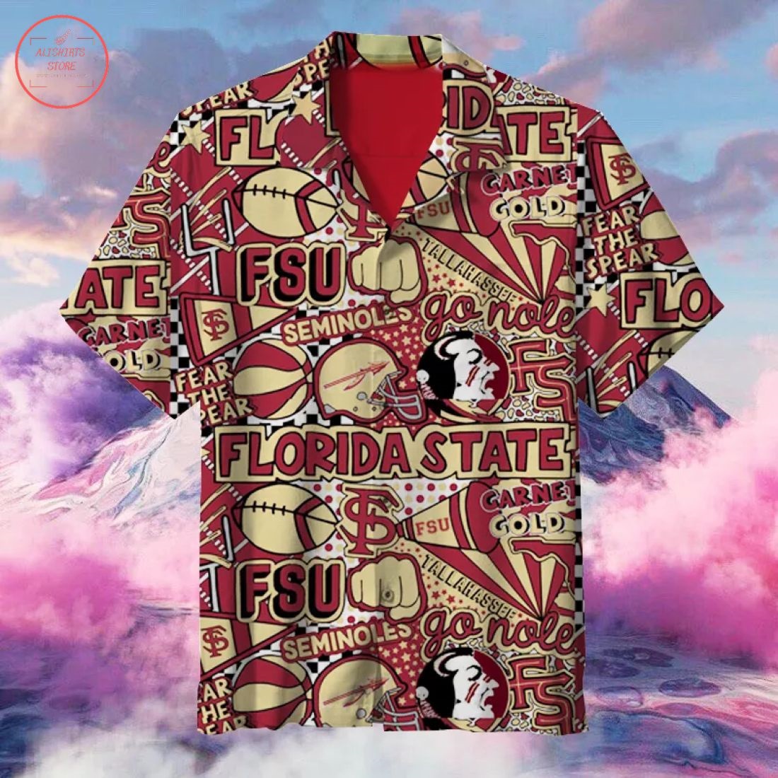 NCAA Florida State Seminoles Hawaiian Shirt