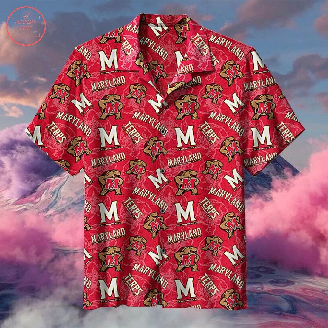 NCAA Maryland Terrapins Hawaiian Shirt