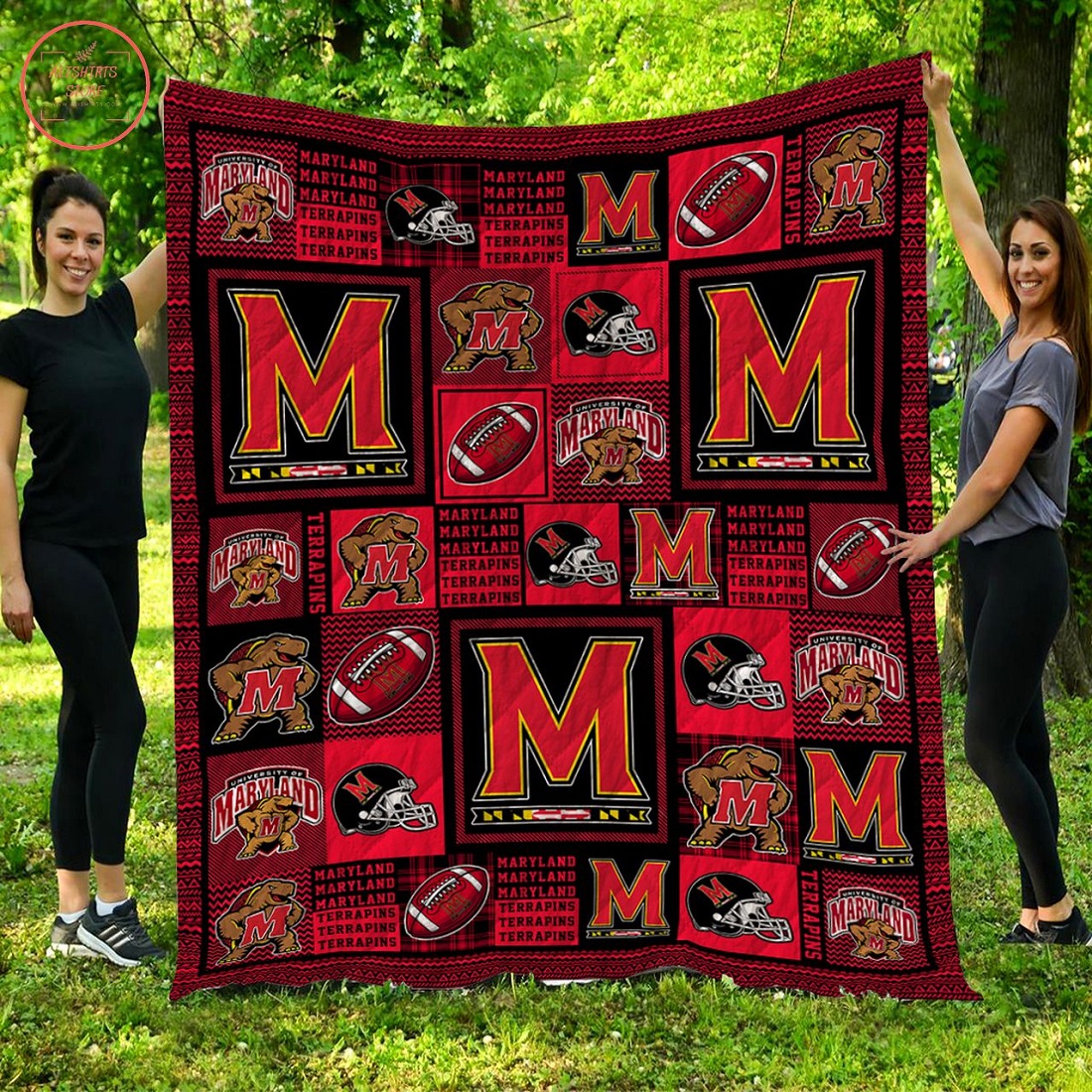 NCAA Maryland Terrapins Quilt Blanket