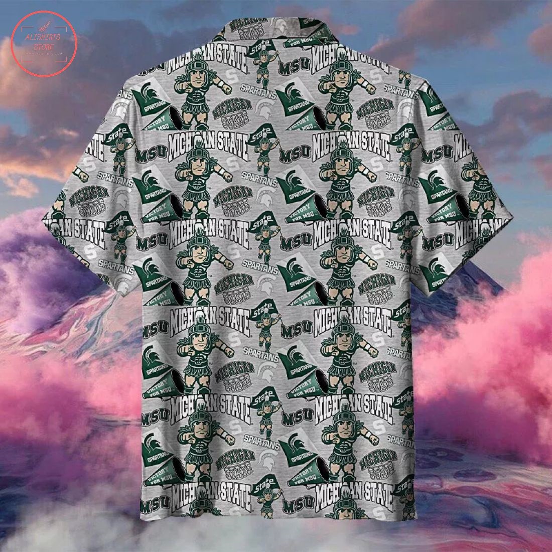 NCAA Michigan State Spartans Hawaiian Shirt