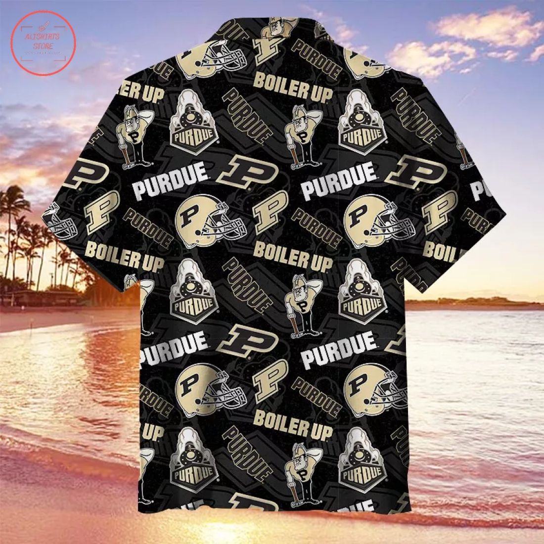 NCAA Purdue Boilermakers Hawaiian Shirt