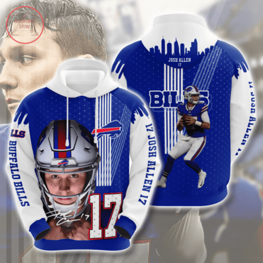 NFL Buffalo Bills Personalized Hoodie 3D