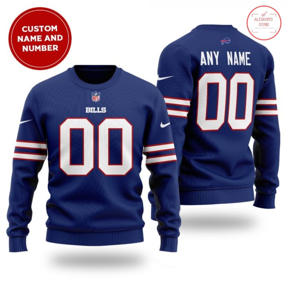 NFL Buffalo Bills Personalized Sweater