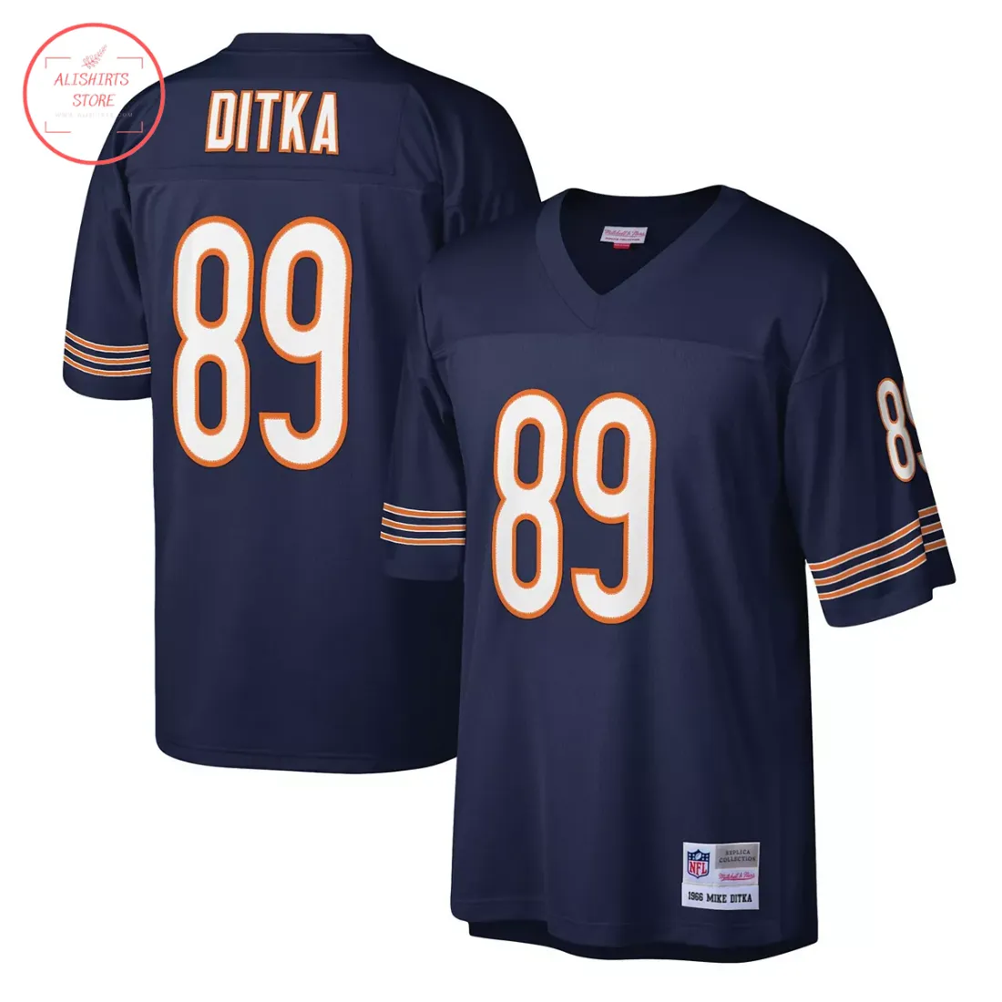 NFL Chicago Bears Mike Ditka Football Jersey