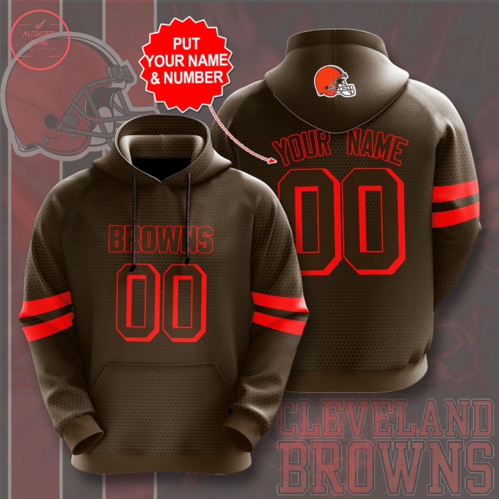 NFL Cleveland Browns Personalized Hoodie 3D