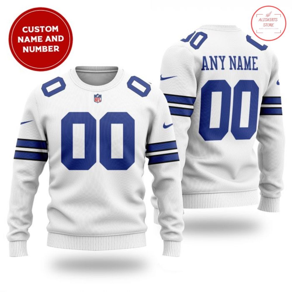 NFL Dallas Cowboys Personalized Sweater