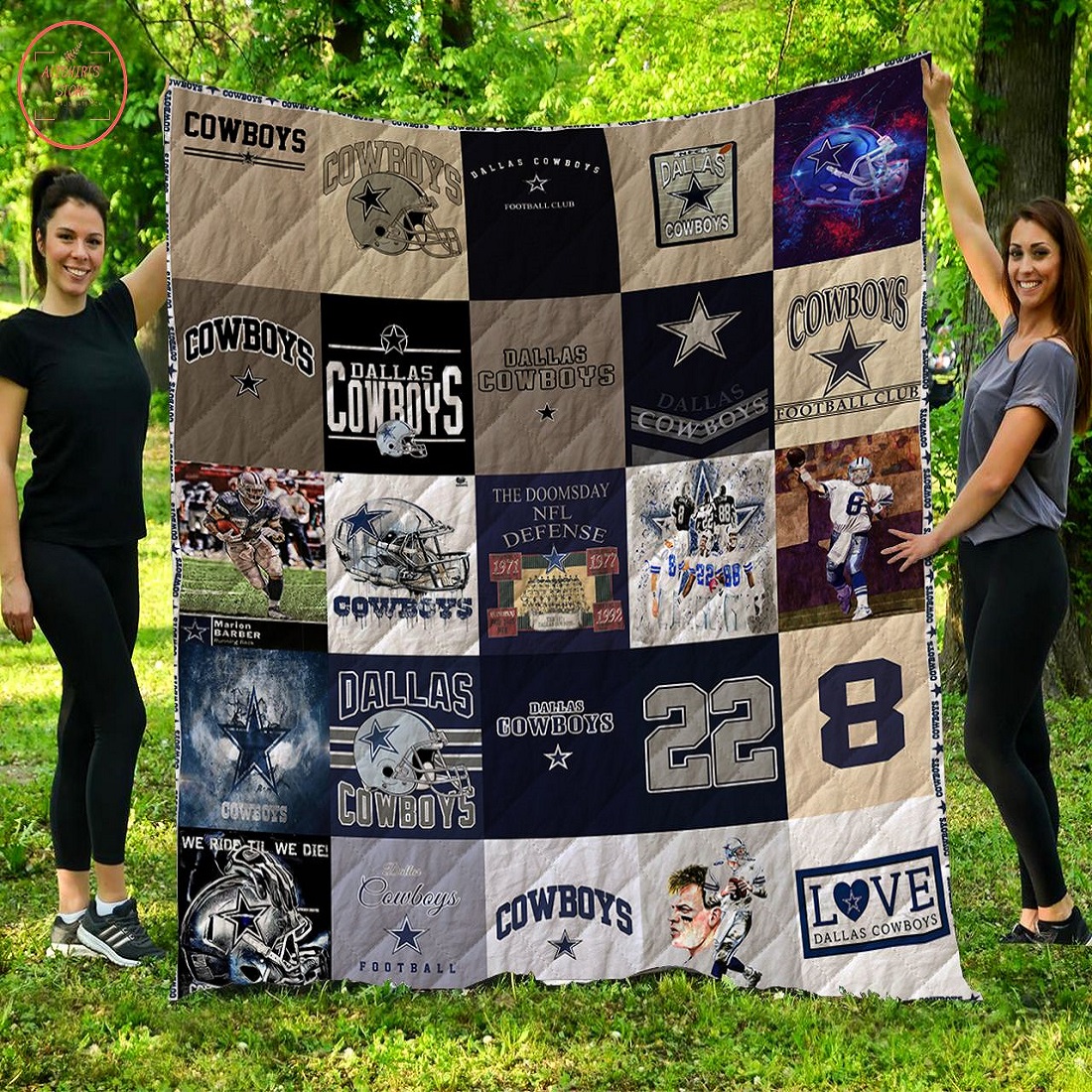 NFL Dallas Cowboys Quilt Blanket