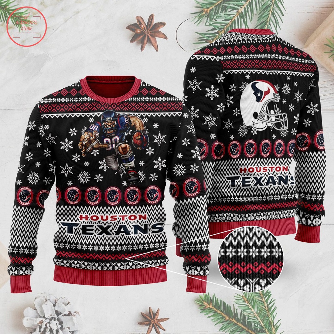 NFL Houston Texans Ugly Christmas Sweater