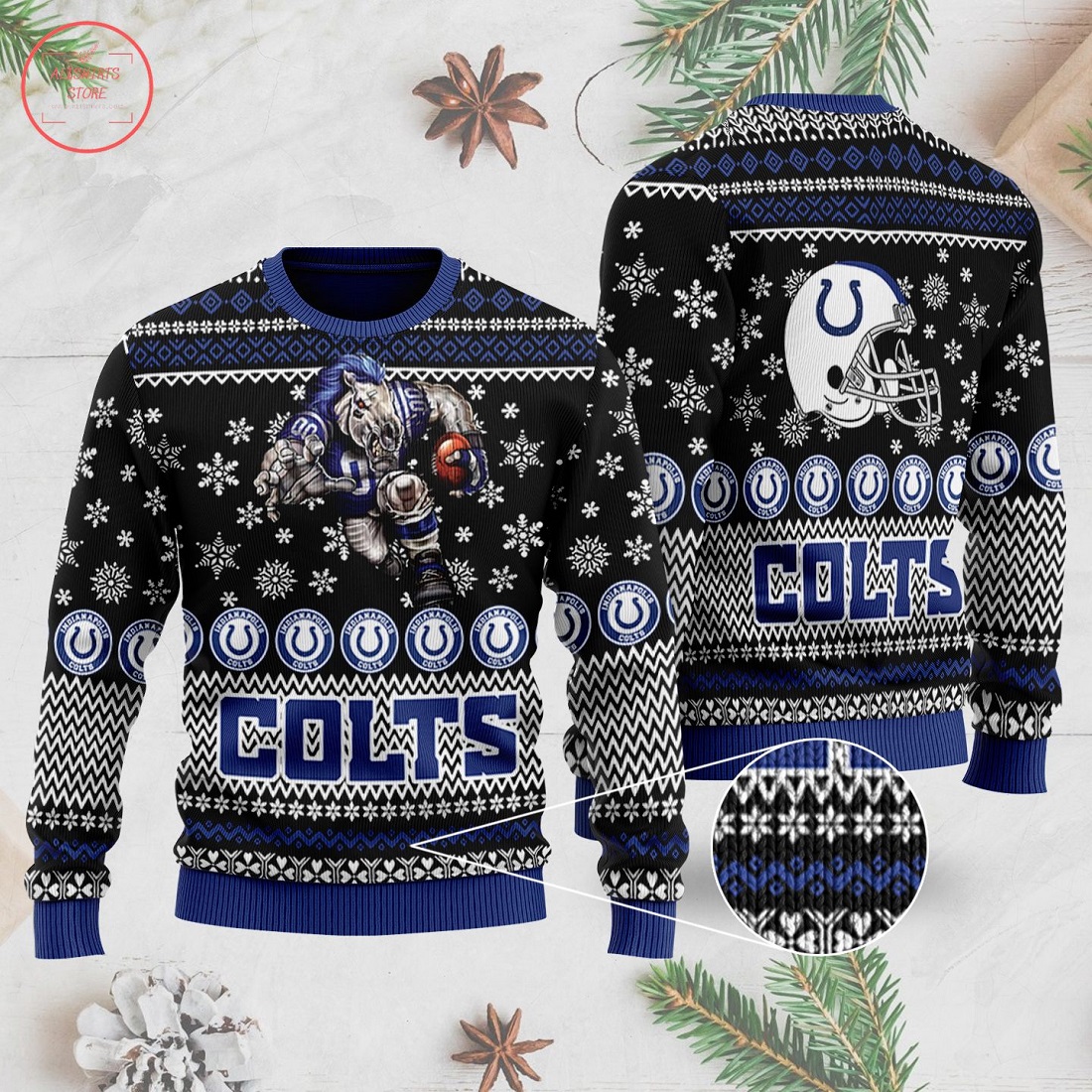 NFL Indianapolis Colts Ugly Christmas Sweater