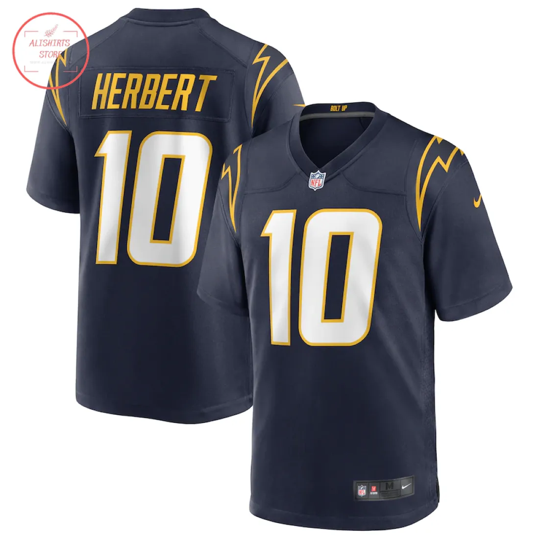 NFL Los Angeles Chargers Justin Herbert Football Jersey