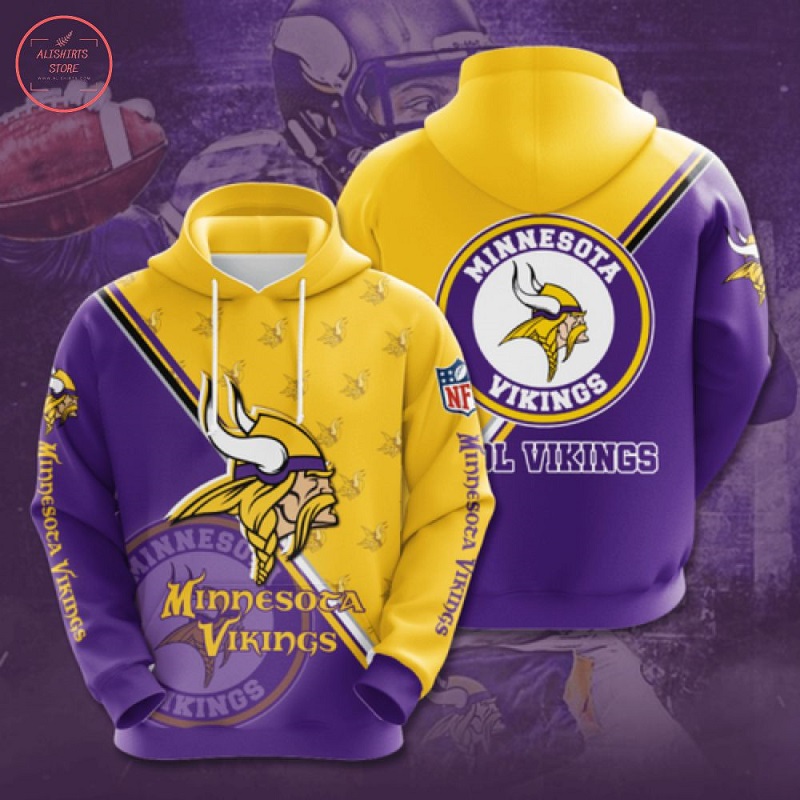 NFL Minnesota Vikings Hoodie 3D