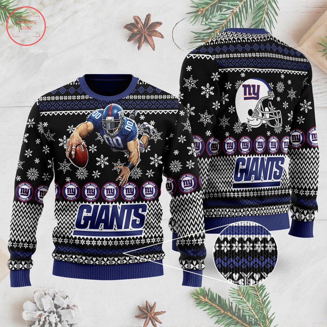 NFL New York Giants Ugly Christmas Sweater