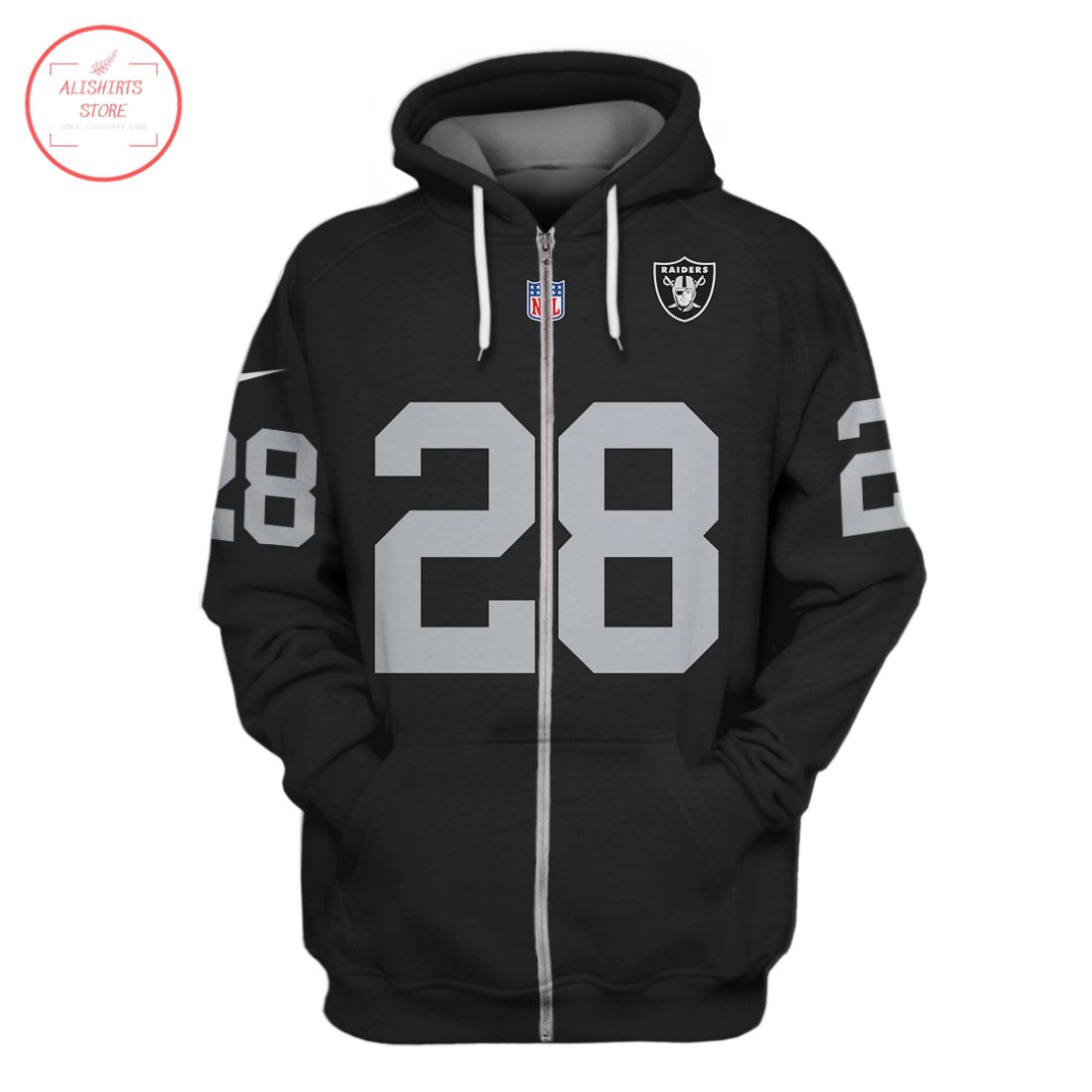 NFL Oakland Raiders Jacobs Shirt and Hoodie
