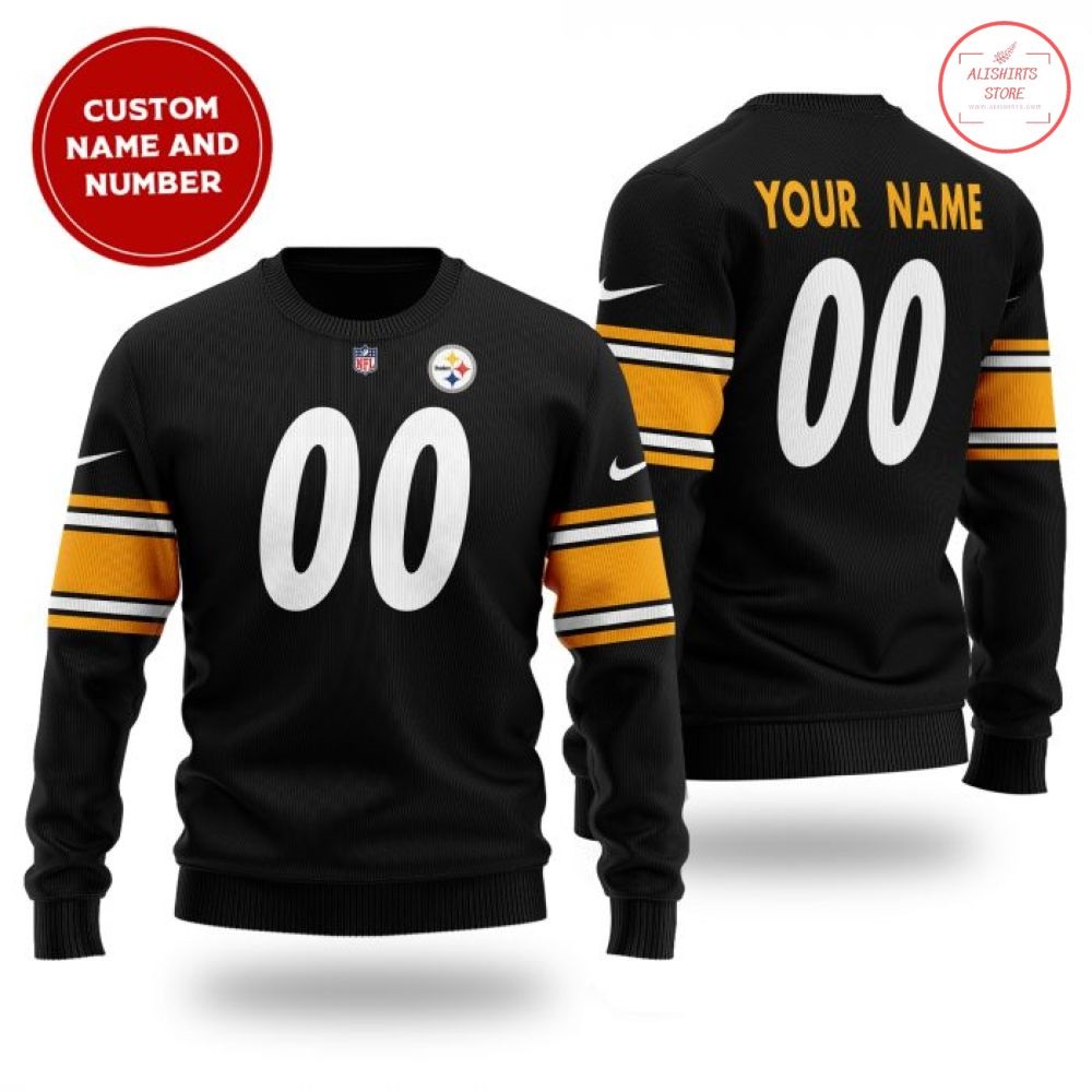NFL Pittsburgh Steelers Personalized Sweater