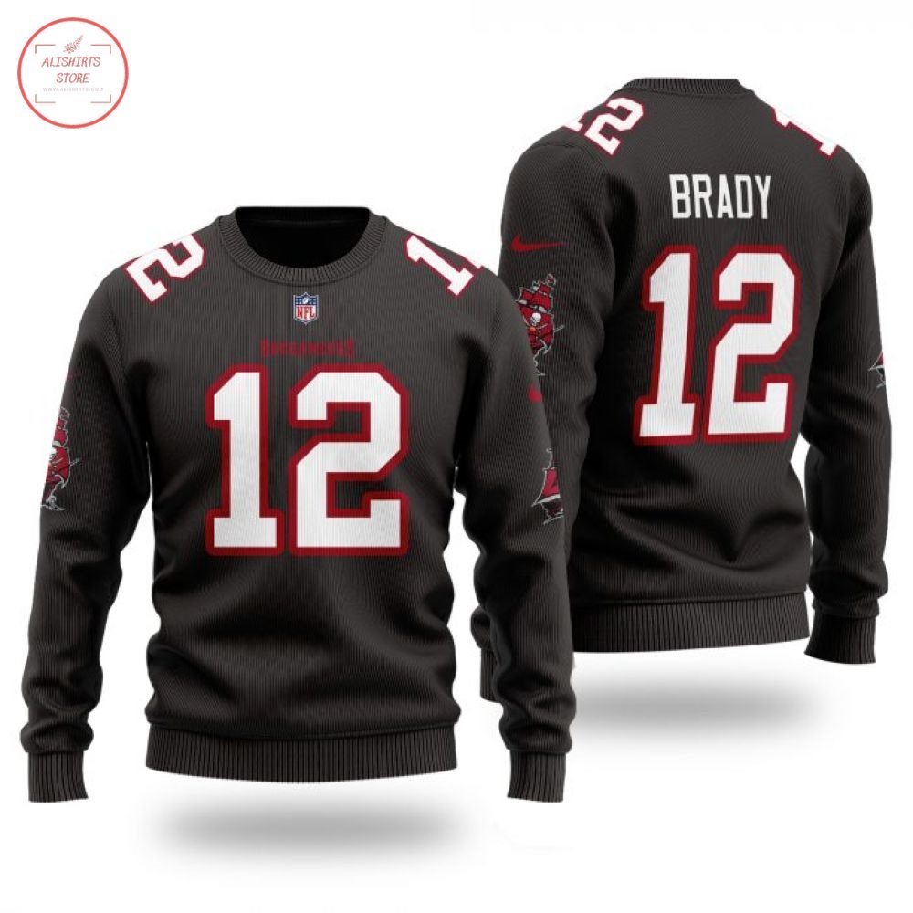 NFL Tampa Bay Buccaneers 12 Brady Sweater