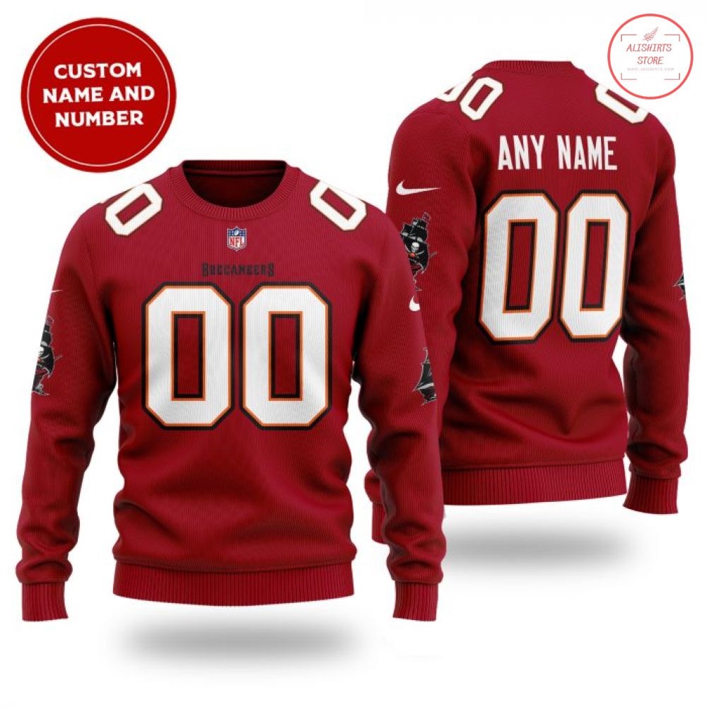 NFL Tampa Bay Buccaneers Personalized Sweater