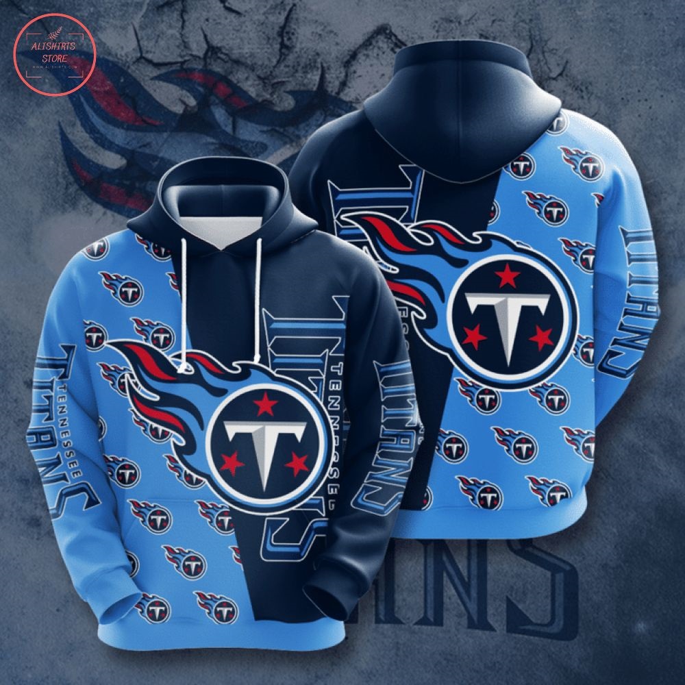 NFL Tennessee Titans All Over Printed Hoodie