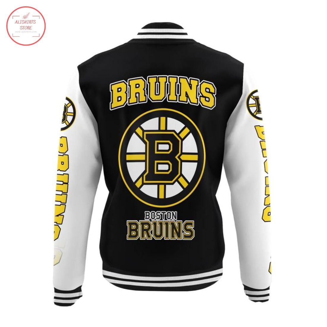 NHL Boston Bruins Baseball Jacket