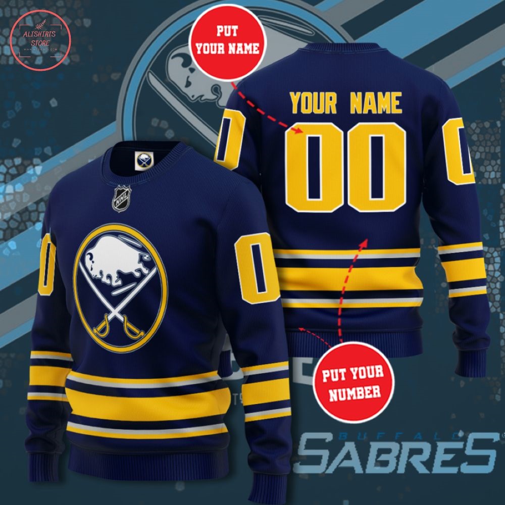 NHL Buffalo Sabres Personalized Sweater