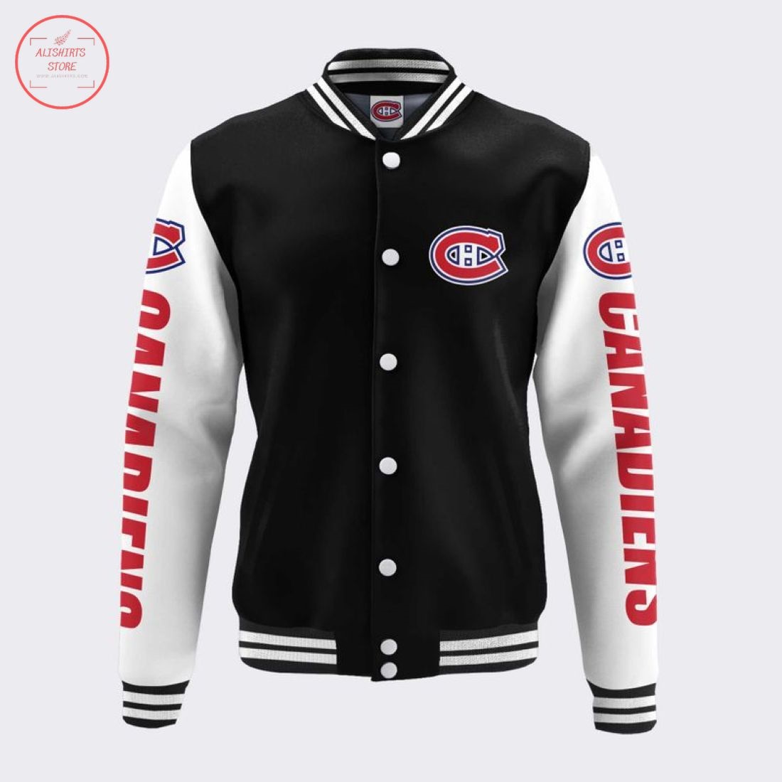 NHL Montreal Canadiens Baseball Jacket