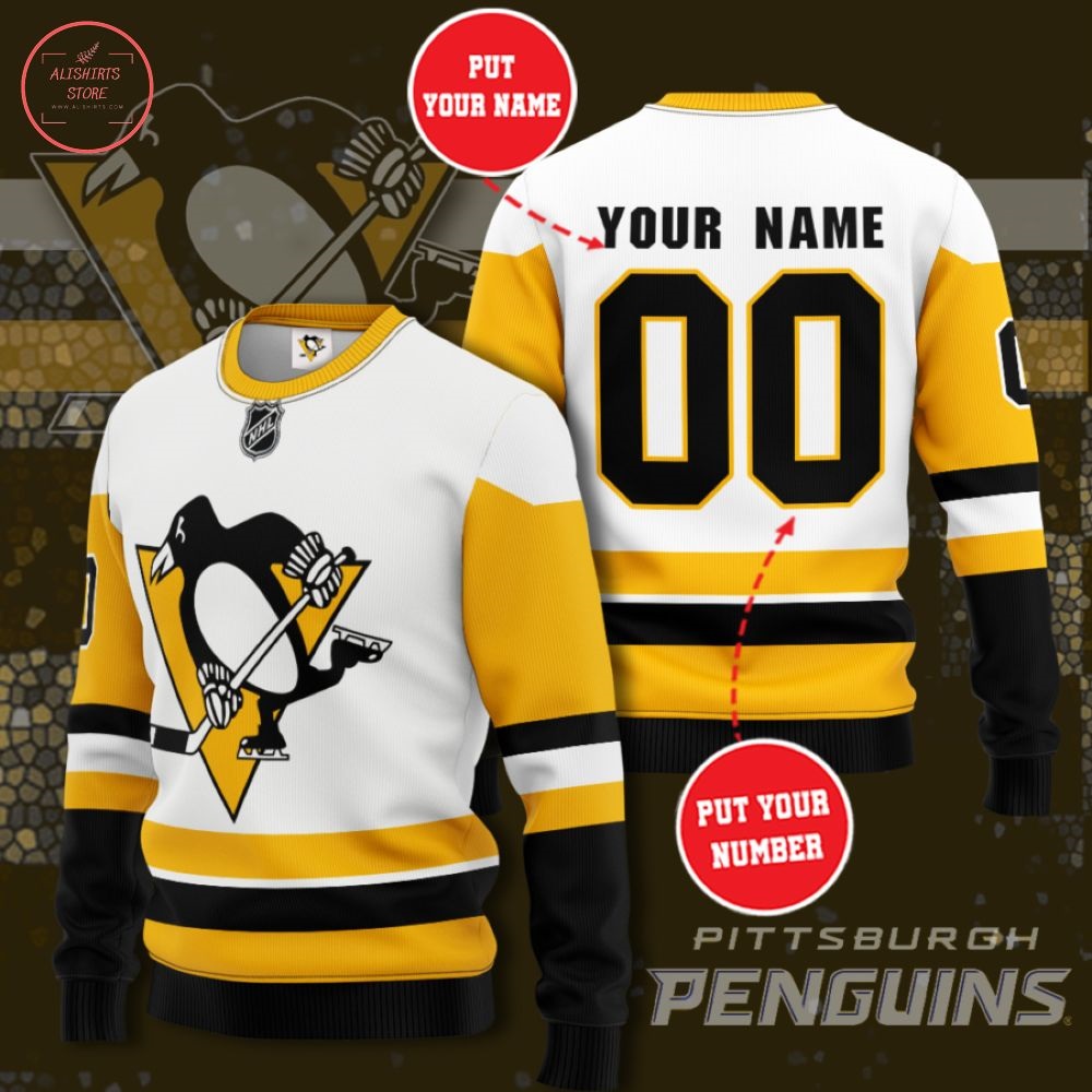 NHL Pittsburgh Penguins Personalized Sweater