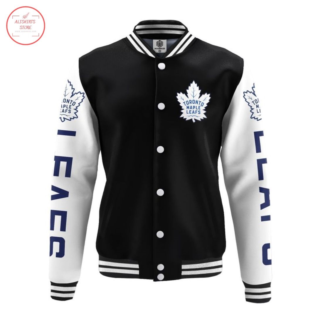 NHL Toronto Maple Leafs Baseball Jacket