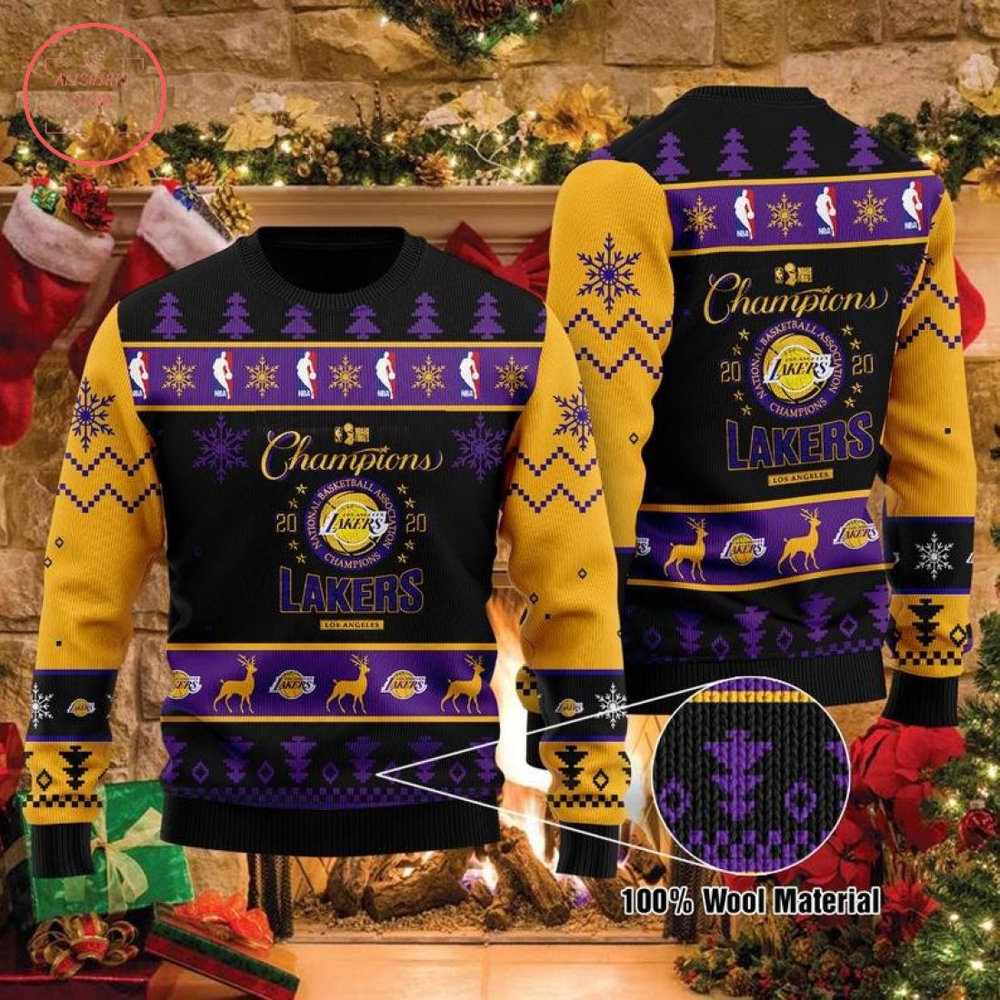 Nba La Lakers Christmas Sweater