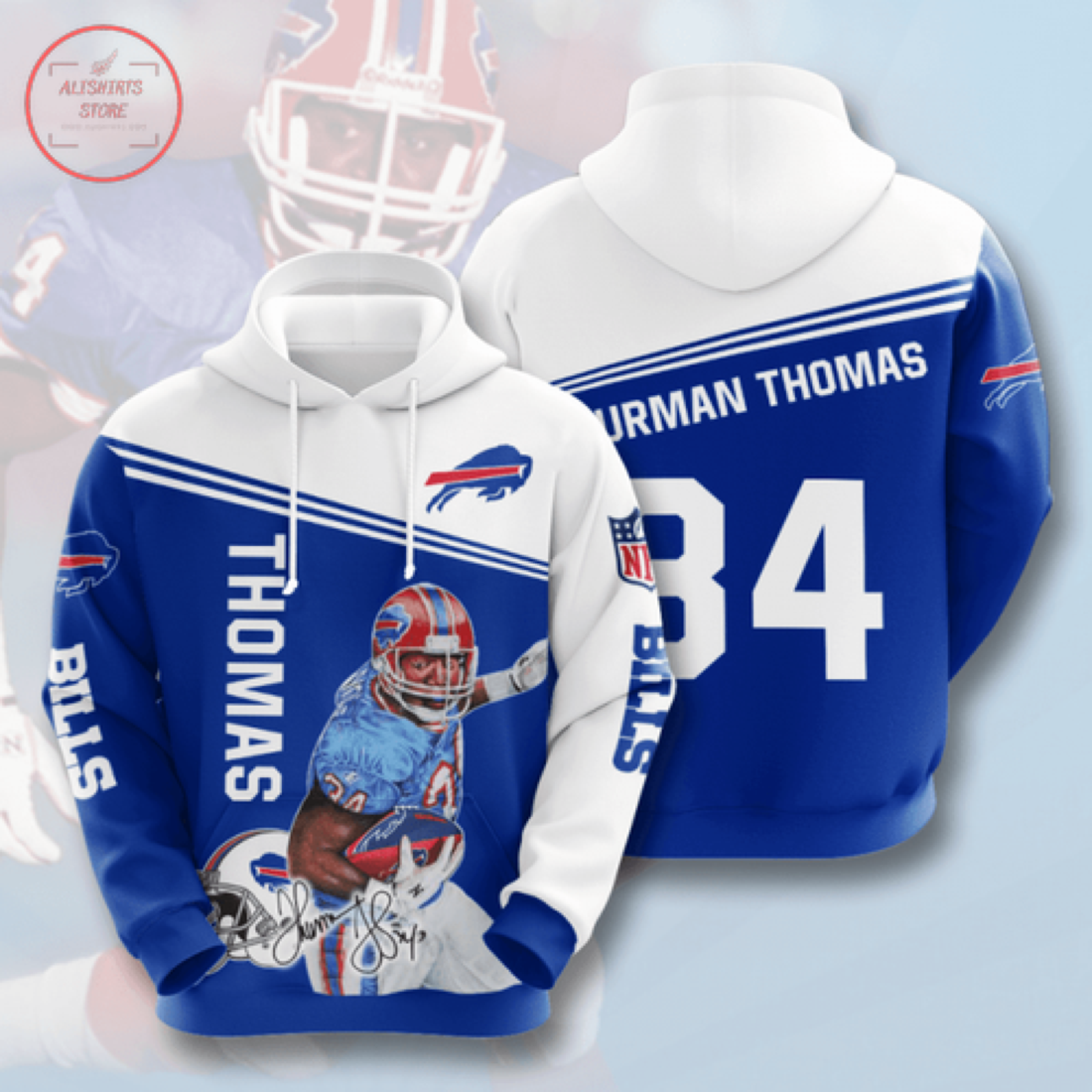 Nfl Buffalo Bills Personalized Hoodie 3D