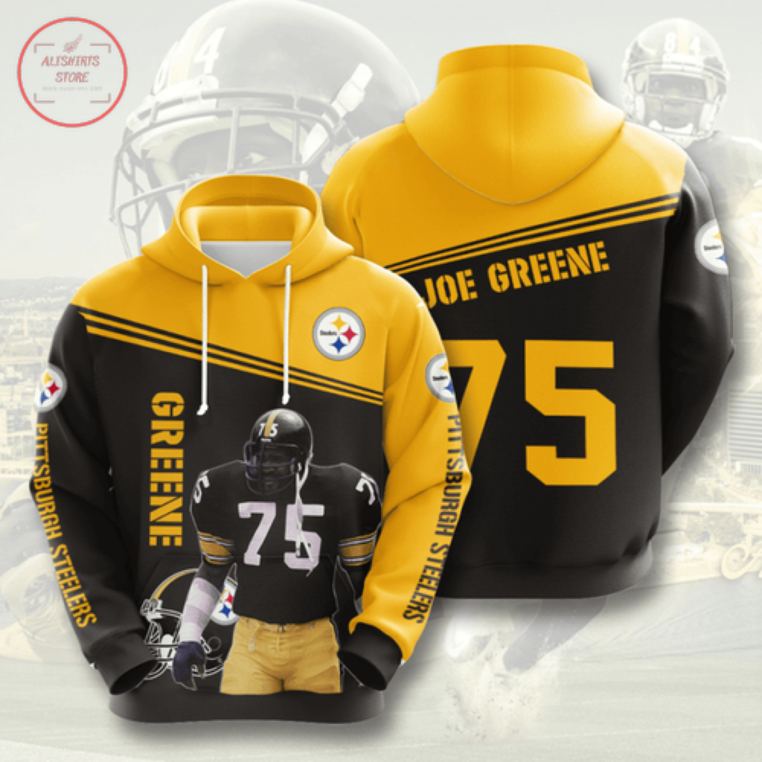 Nfl Pittsburgh Steelers Personalized Hoodie 3D