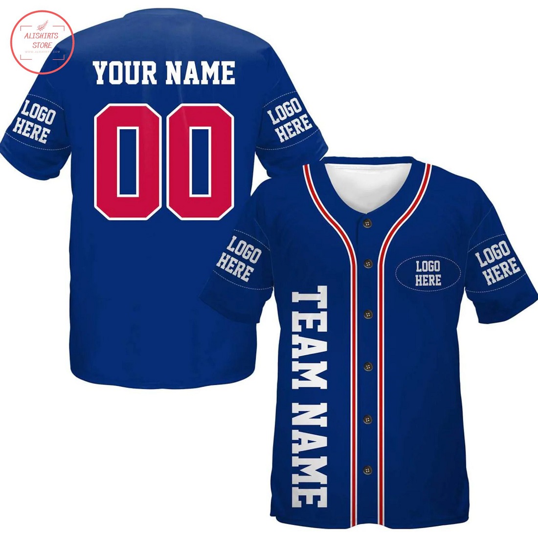 Personalized Buffalo Football Team Baseball Jersey