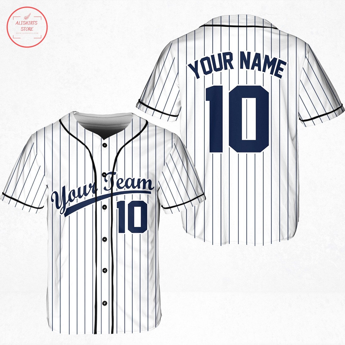 Personalized Plaid New York Football Team Baseball Jersey