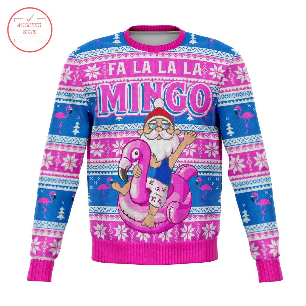 Santa Mingo Christmas ugly Sweater