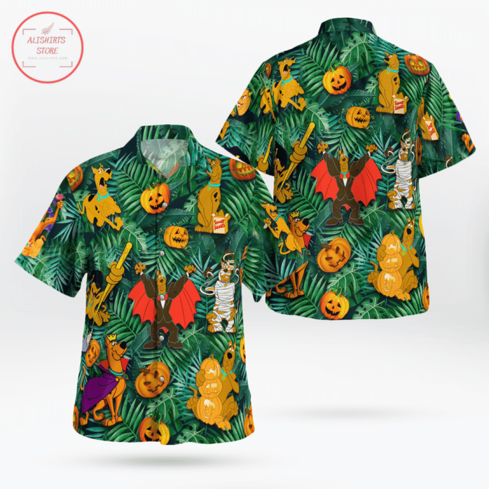 Scooby Doo Halloween Hawaiian Shirts