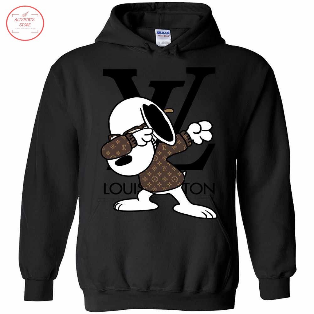 Snoopy Louis Vuitton Dabbing Hoodie