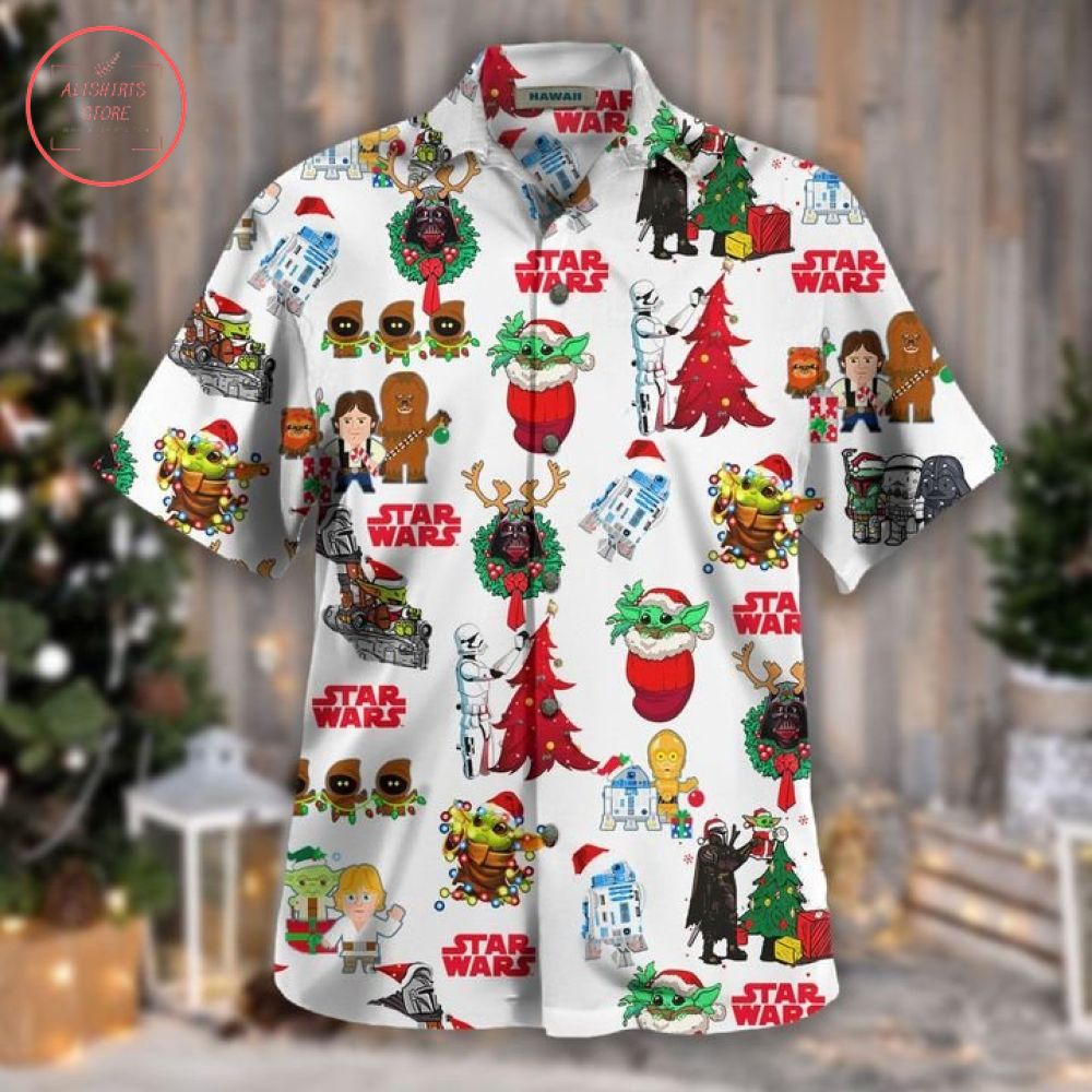 Star Wars Christmas Hawaiian Shirt