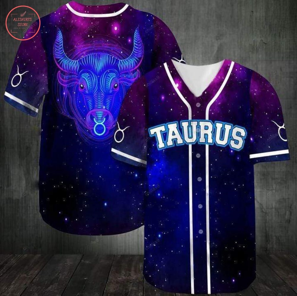 Taurus Zodiac Baseball Jersey