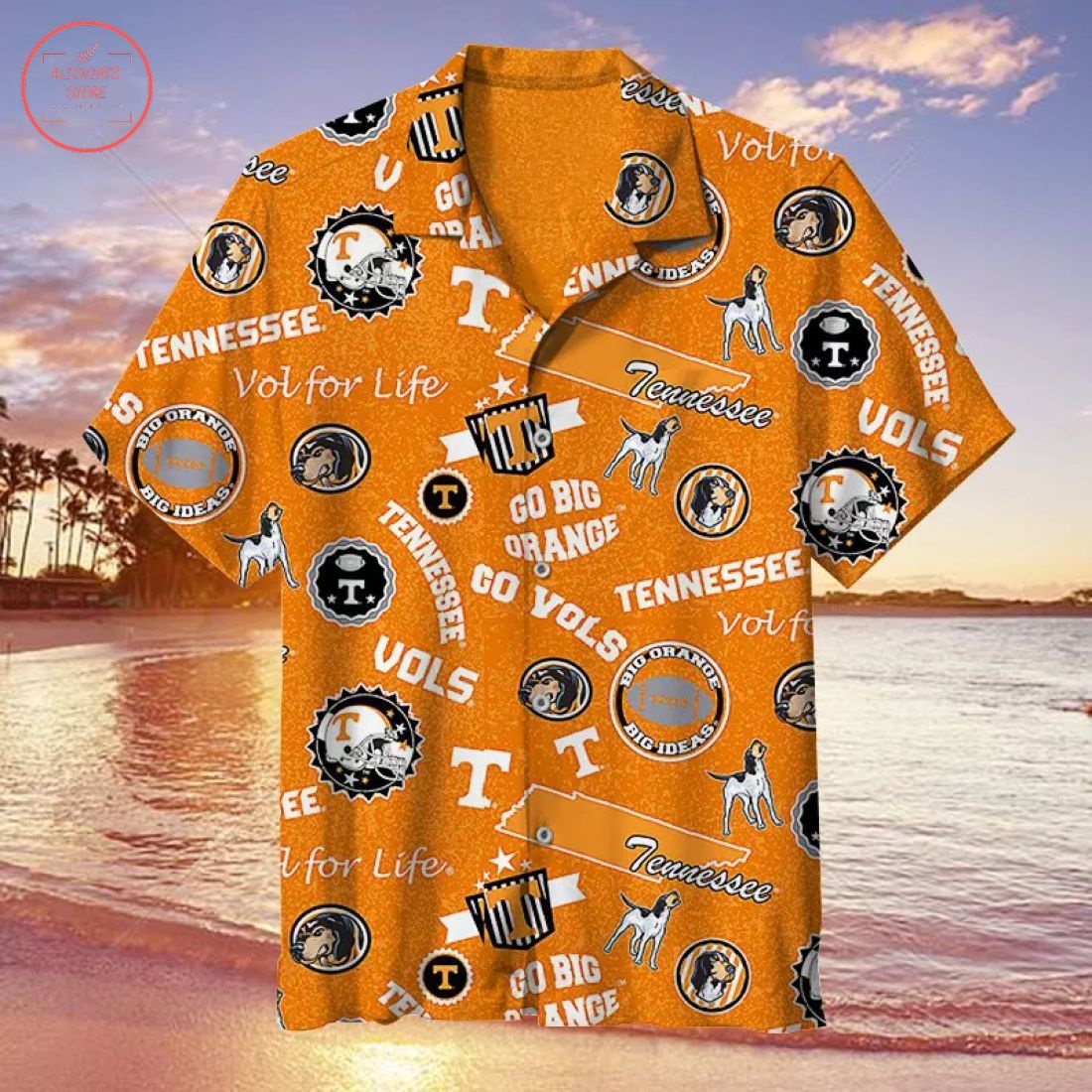 Tennessee Volunteers football Hawaiian Shirt